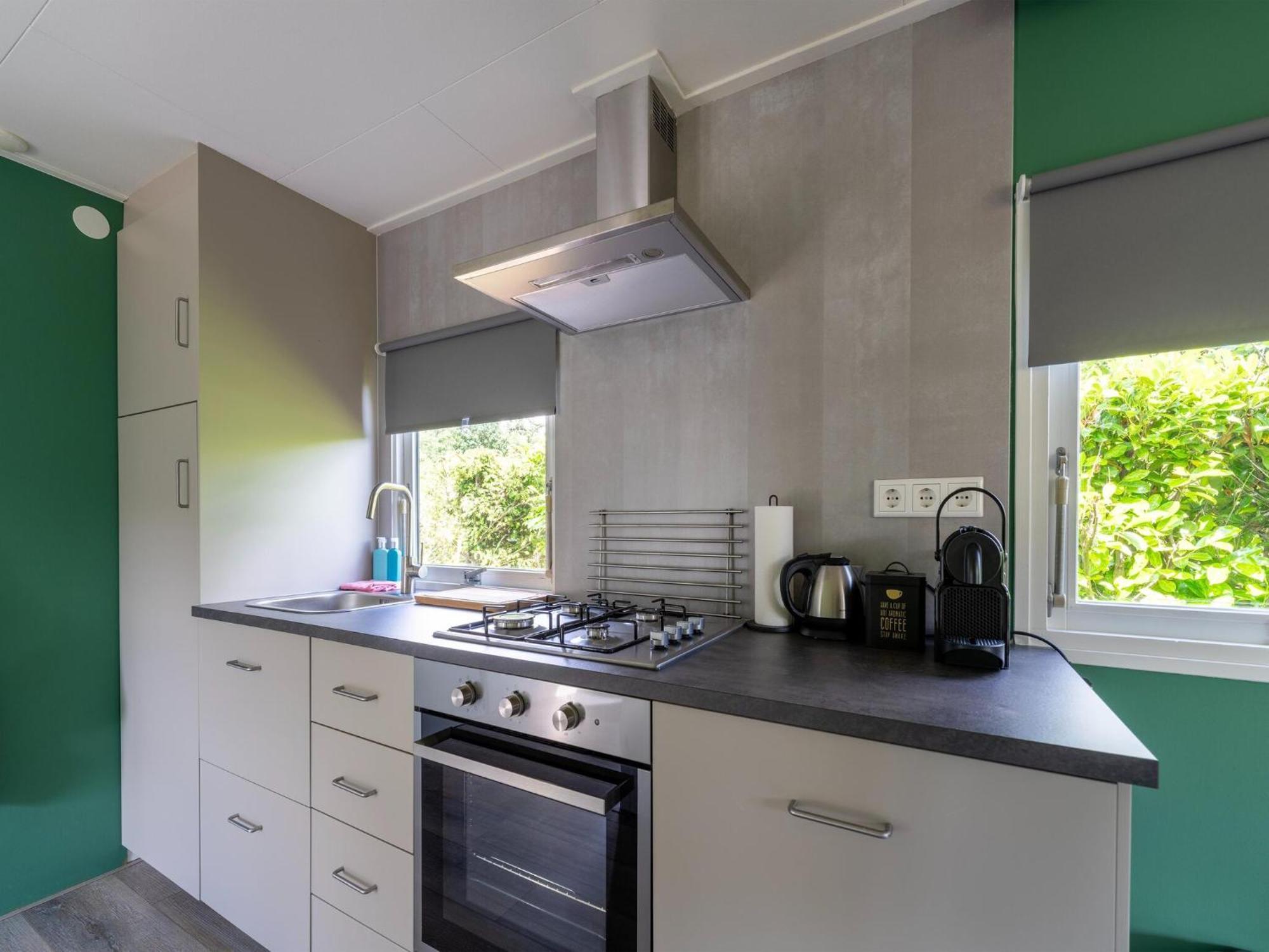 Cozy Chalet In Stegeren With A Terrace Bagian luar foto