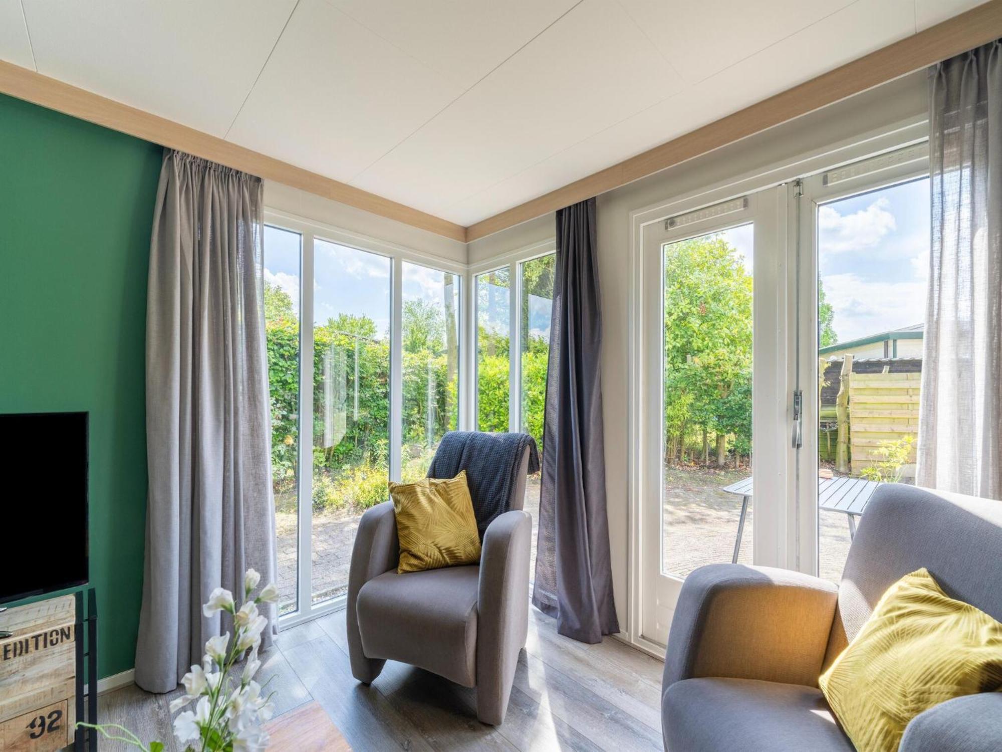 Cozy Chalet In Stegeren With A Terrace Bagian luar foto
