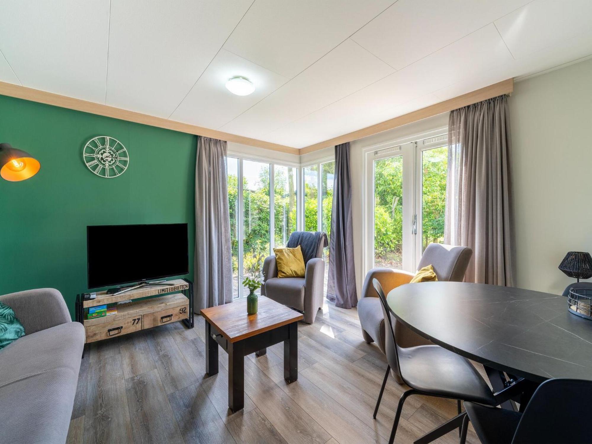 Cozy Chalet In Stegeren With A Terrace Bagian luar foto