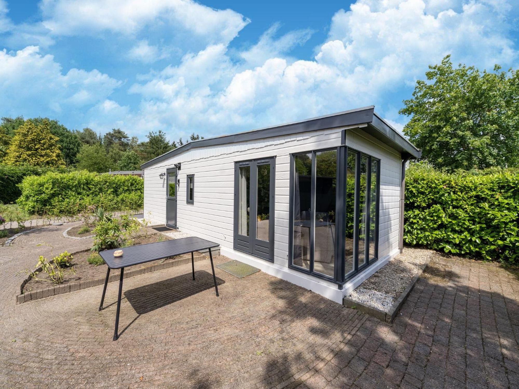 Cozy Chalet In Stegeren With A Terrace Bagian luar foto