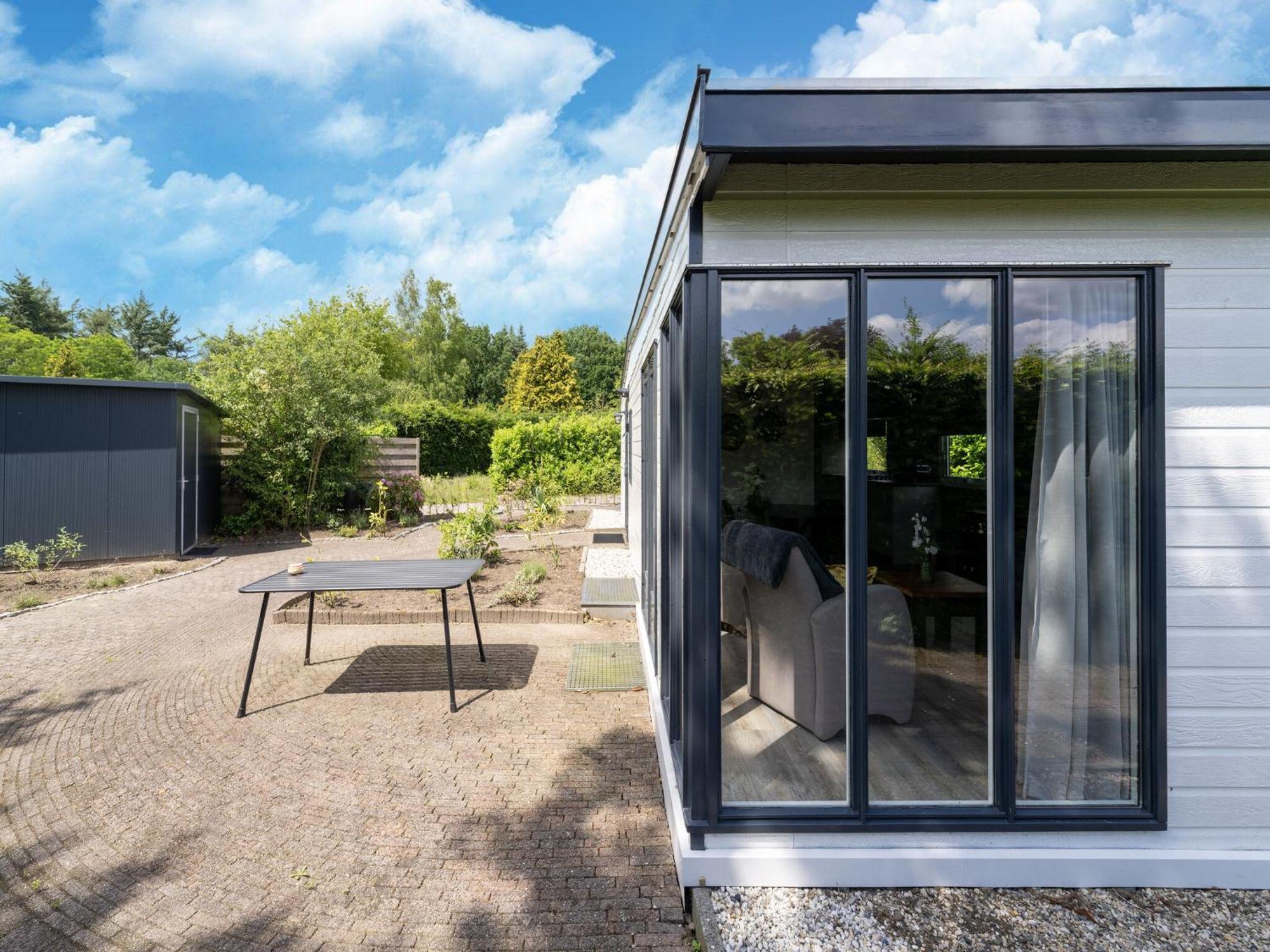 Cozy Chalet In Stegeren With A Terrace Bagian luar foto