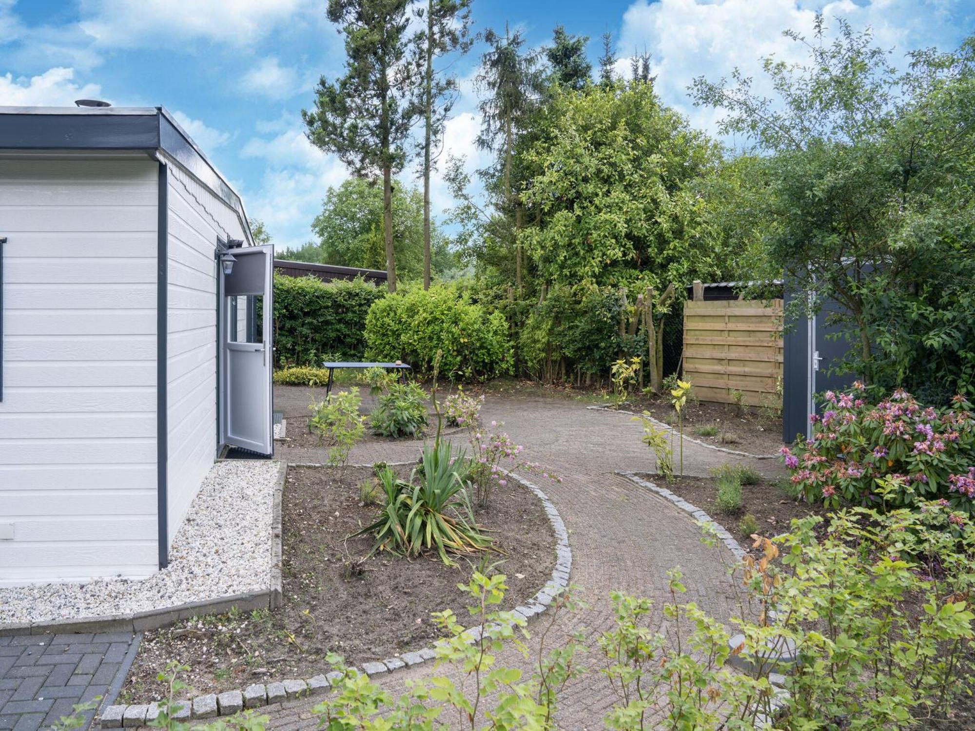 Cozy Chalet In Stegeren With A Terrace Bagian luar foto